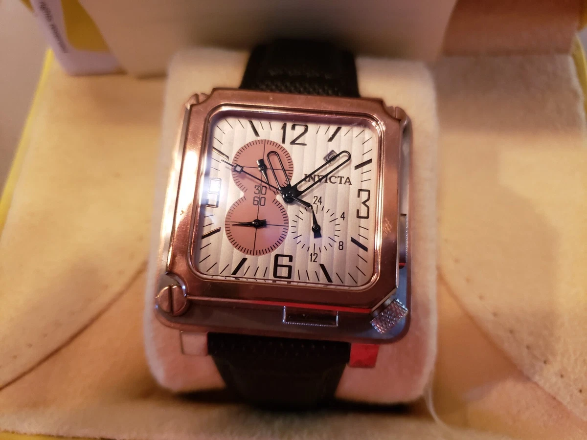 Invicta square face watch sale