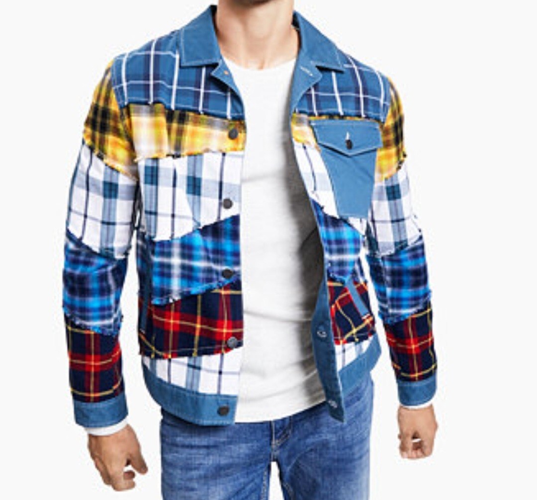 Sun & Stone Patchwork Jacket - image 1