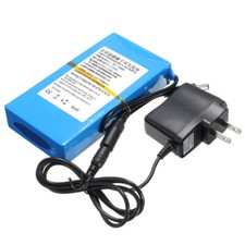 DC-122000 DC12V 20000mAh Li-ion Super Rechargeable Battery Pack with AC Charger