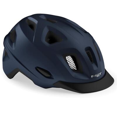 MET Mobilite Fahrrad Helm Halbschale Urban City LED Rcklicht Stadt Rad |  eBay.de