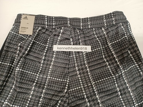 ADIDAS SOCCER TIRO TARTAN PANTS HF2236 GREY FIVE PLAID MENS SIZE MEDIUM - Picture 7 of 16
