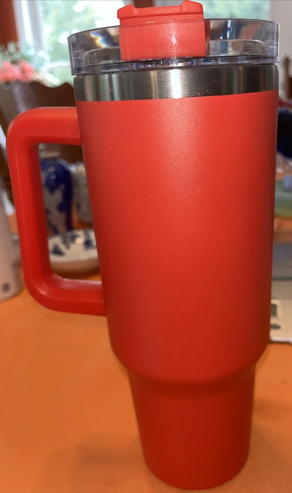 ¡NO! ¡NO! ¡NO!! Taza de bebida fría o caliente A Stanley Since 1913 A 40 OZ Foto 3 de 4