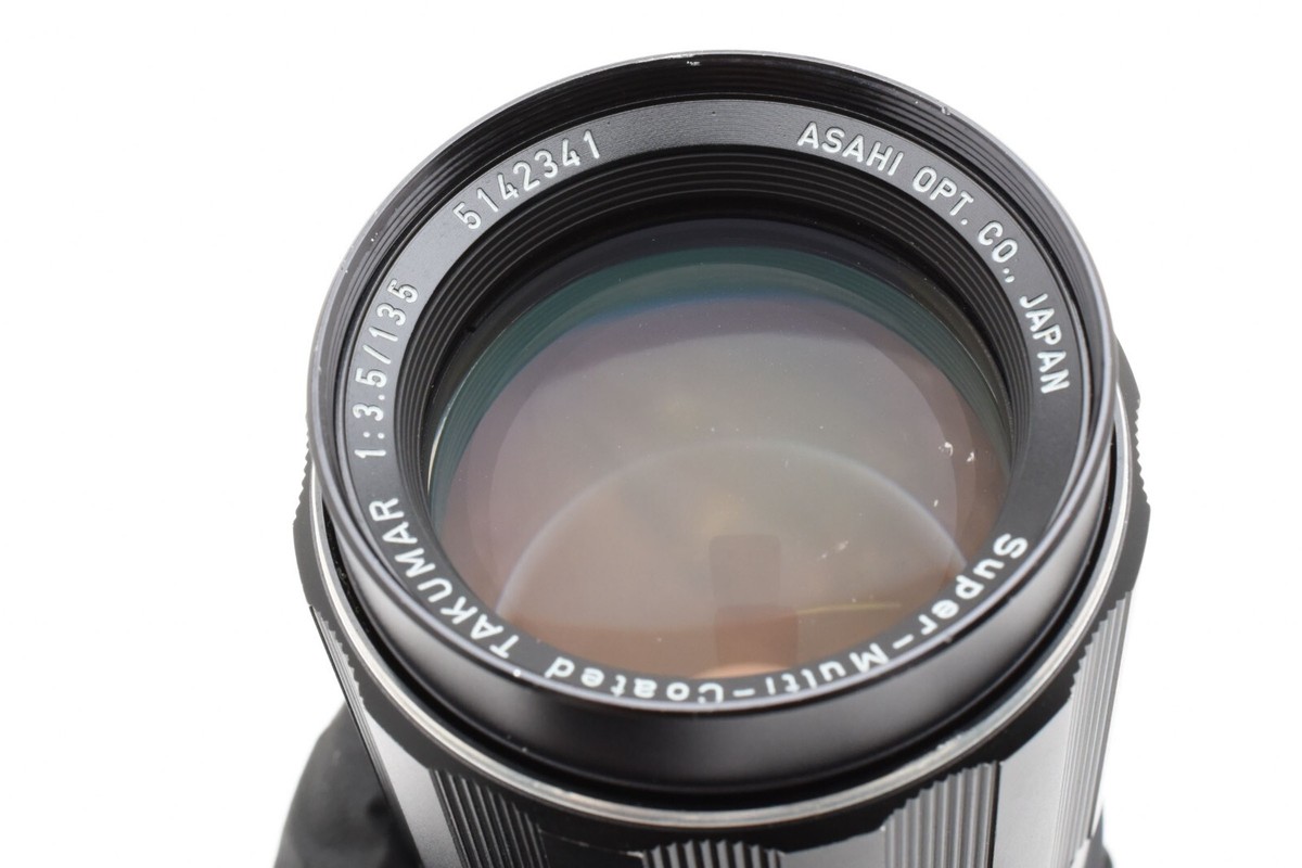 Near MINT】Pentax SMC Super Multi Coated Takumar 135mm f/3.5