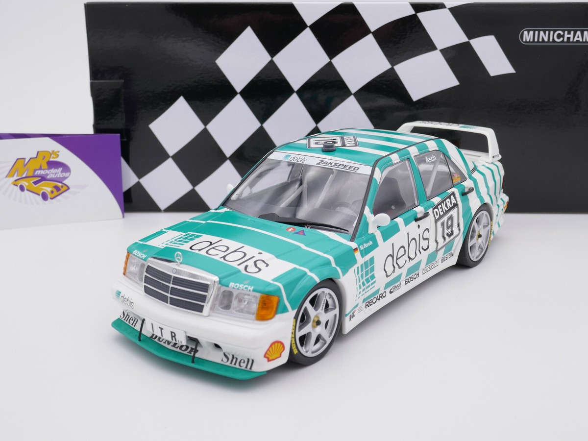 Mercedes-Benz 190 EVO2 DTM 1991 Miniature Onemodel échelle 1:18, Couleur Verte