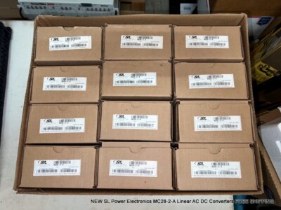 NEW SL Power Electronics MC28-2-A Linear AC DC Converters FREE SHIPPING