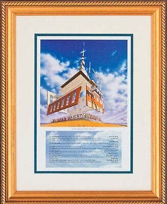 Lord Build This House (SM), African American, Black Art Print by Leonard Freeman