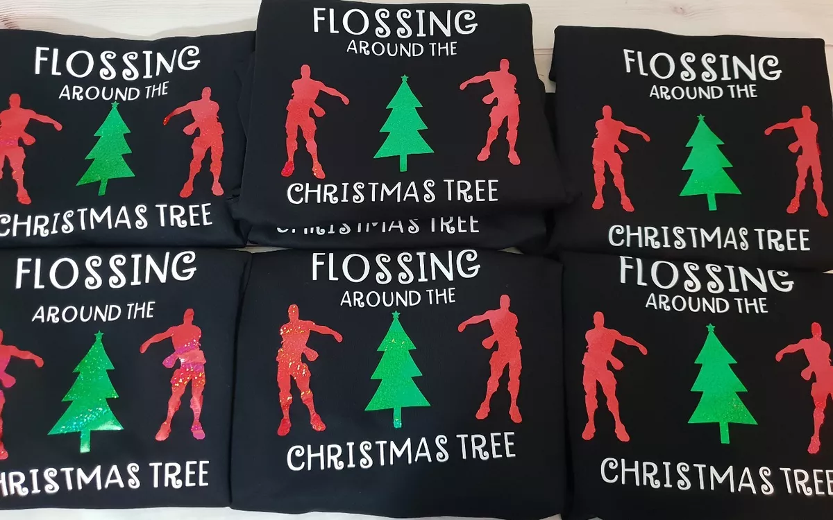 Boys flossing christmas clearance jumper