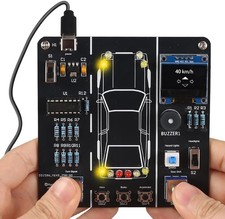 DIY Car Driving Simulation Soldering Practice Kit Electronics Project
