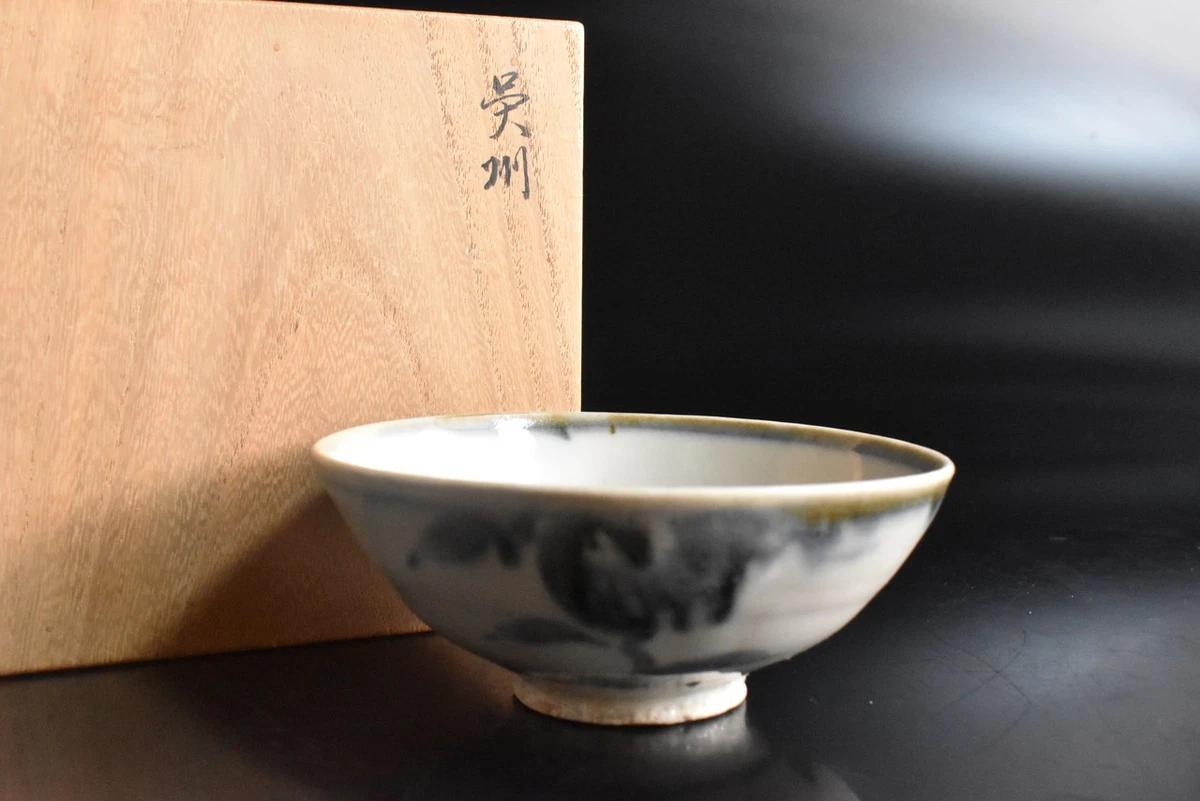 蓝色陶瓷中国古董碗| eBay