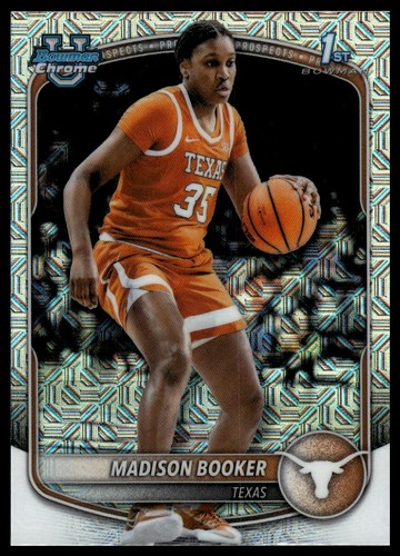 2025-26 Bowman #BCP-15 Madison Booker Chrome Prospects Mojo Refractor
