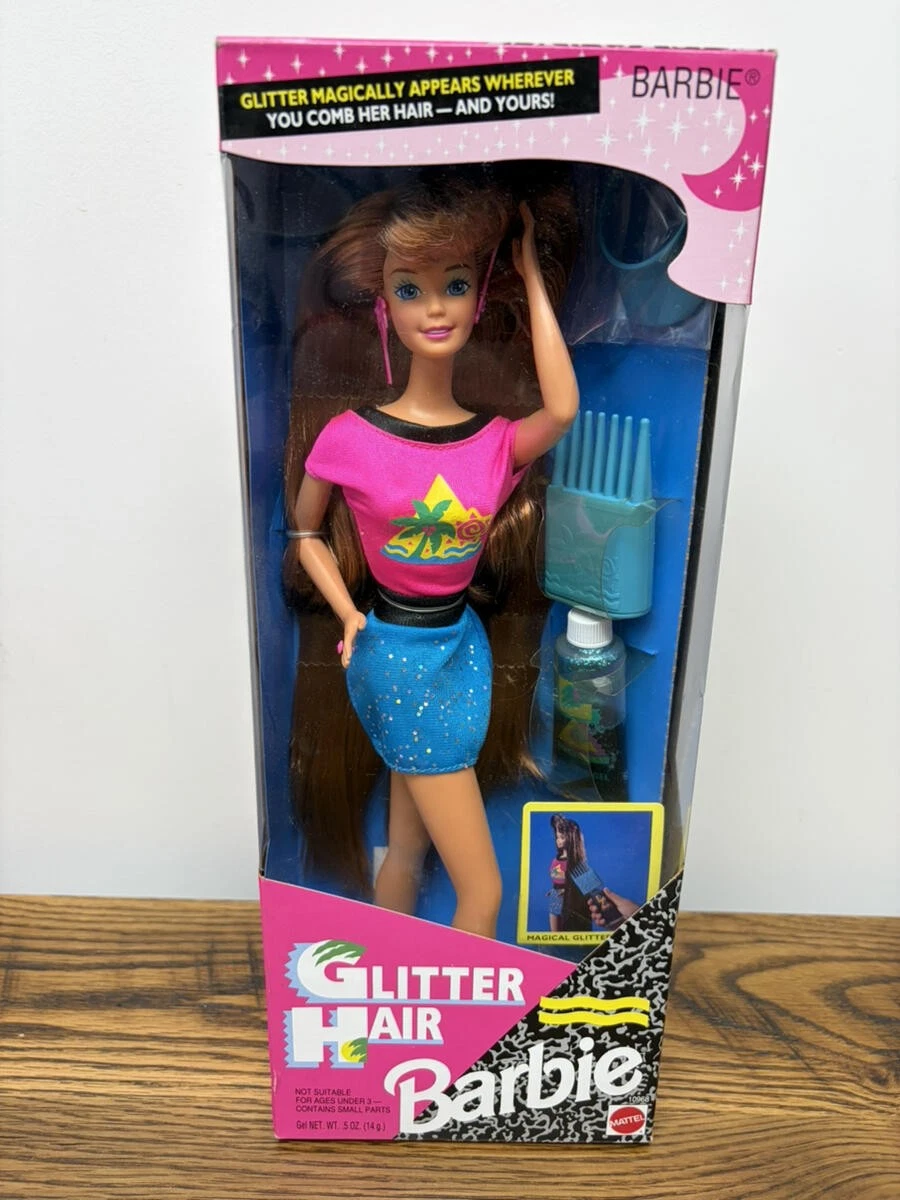 Glitter Hair Barbie for sale | eBay