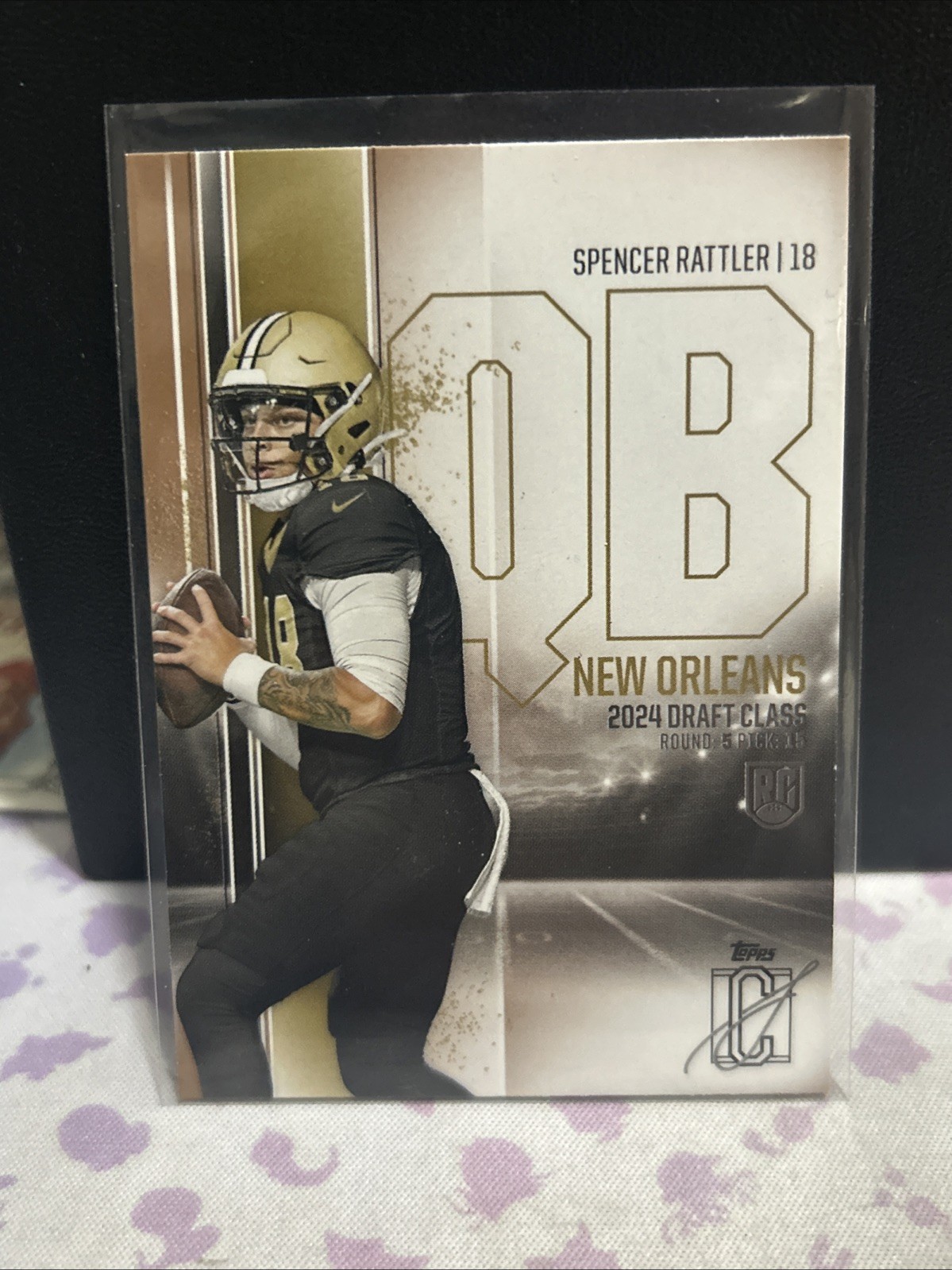 2024 Topps Signature Class Football - Spencer Rattler #154