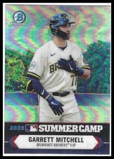 Garrett Mitchell 2021 Bowman Chrome 2020 Summer Camp #SC12 Brewers