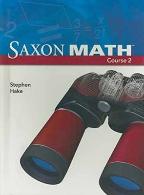 Saxon Math, Course 2 (Student Edition) - Hardcover, by Stephen Hake - Acceptable