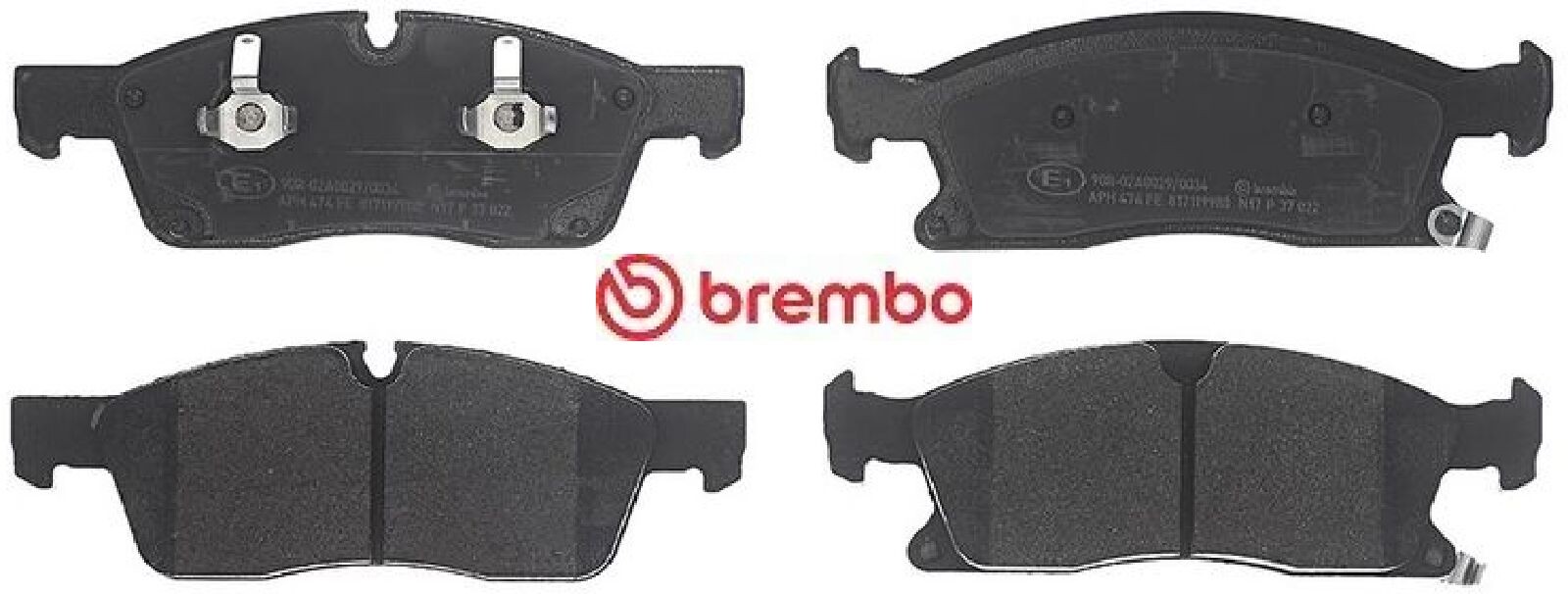 BREMBO P 37 022 Bremsbeläge Vorne für - Bild 2
