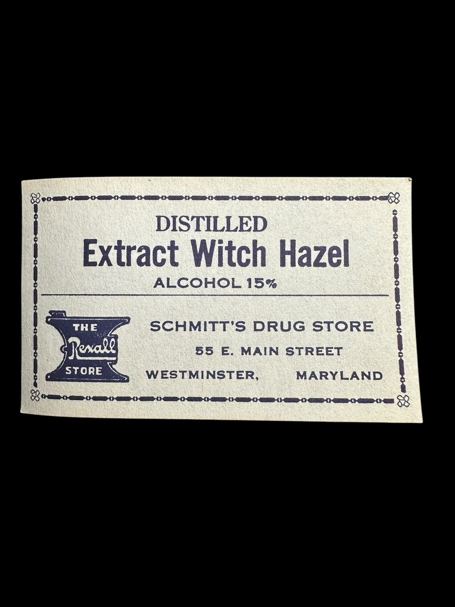 Lot of 4 Vintage 1900s Unused Apothecary Bottle Labels Extract