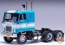 IXO 1/43 GMC Astro 95 1970 Blue White Orange [TR213]