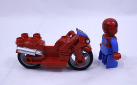 LEGO DUPLO 10607 Spider-Man Web-Bike Workshop Complete