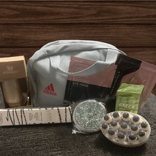   Beauty Bundle Adidas Bag  Stanley Keychain  Masks  Laura Geller  