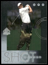 2001 SP Authentic #S1 Tiger Woods Rookie Shotmakers
