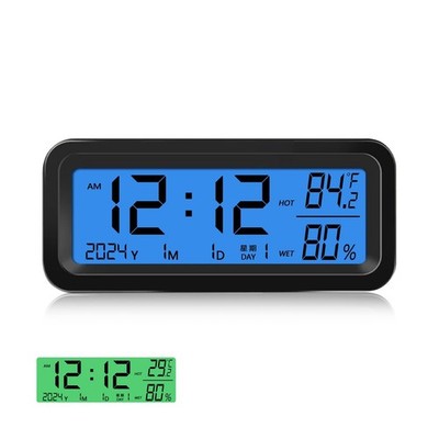 Timloon Car Dashboard Clock with Automatic Backlight at Night(Green & Blue), ...