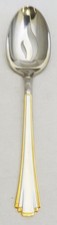 MAYFAIR GOLD Splendide / David Shaw Pierced Table / Serving Spoon NEW made Korea