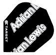 Target Pro Standard Adrian Lewis Black Dart F...