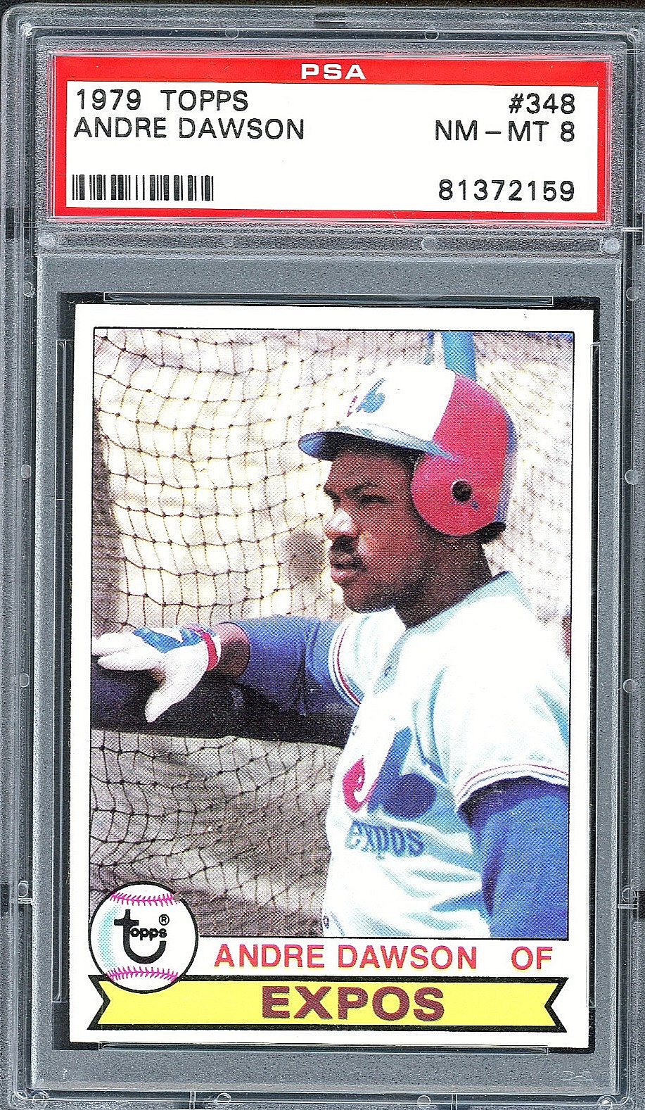 1979 Topps - Andre Dawson #348 PSA 8