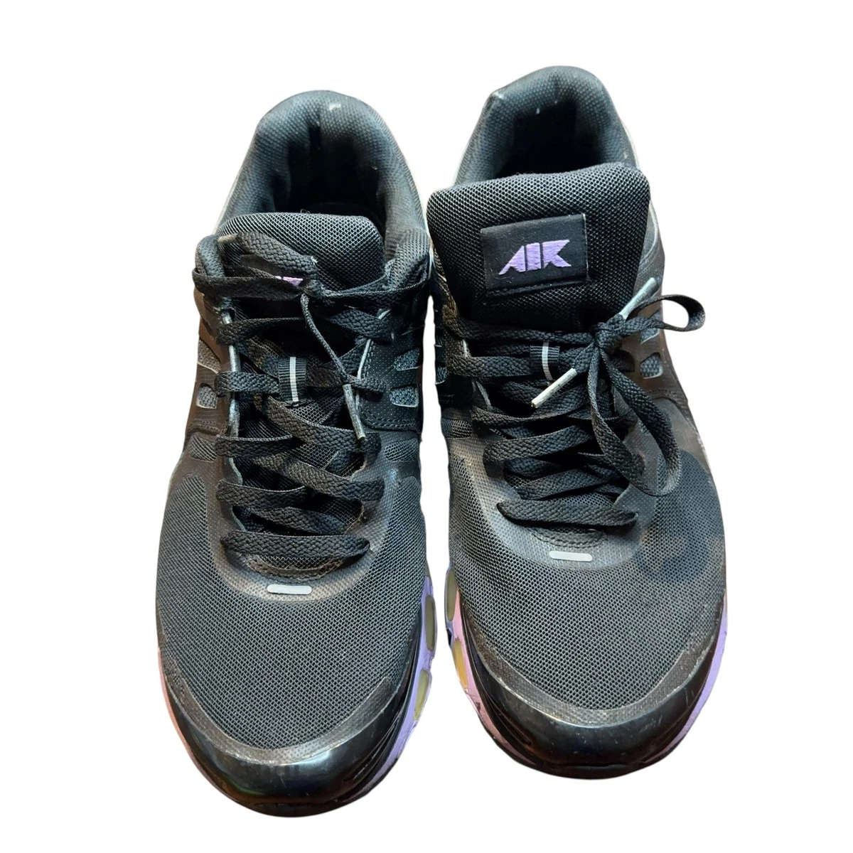 Nike Air Max+ 2010‎ Shoes Mens Size 11.5 Black Purple Air Running Sneakers Nike Air Max 270  main image 4