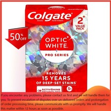 Colgate Optic White Pro Series Enamel Renewal Teeth Whitening Toothpaste-3oz/2pk