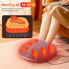 Electric Foot Heating Pad under Desk Household Foot Warmer Heater USB Power Supl
