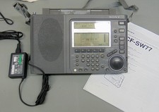 Sony ICF-SW77 Portable Shortwave SWL Receiver AM LW SW FM SSB Synch AM VERY NICE