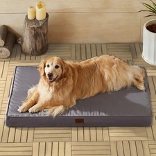 Outdoor Waterproof Dog Bed For Large Dogs With Washable Cover 36 Inch Durable