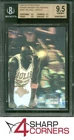 1991 UPPER DECK AWARD WINNER HOLOGRAMS #AW1 MICHAEL JORDAN HOF BGS 9.5