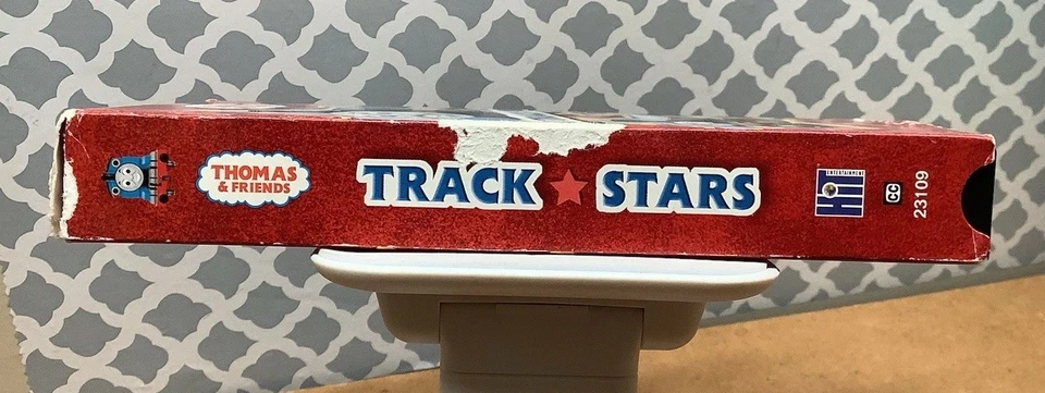 Thomas & Friends Track Stars VHS Tape Rare - Mold on Tape - Read Description - Image 3 of 4
