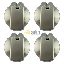 UNIVERSAL COOKTOP STAINLESS 35MM KNOB KIT