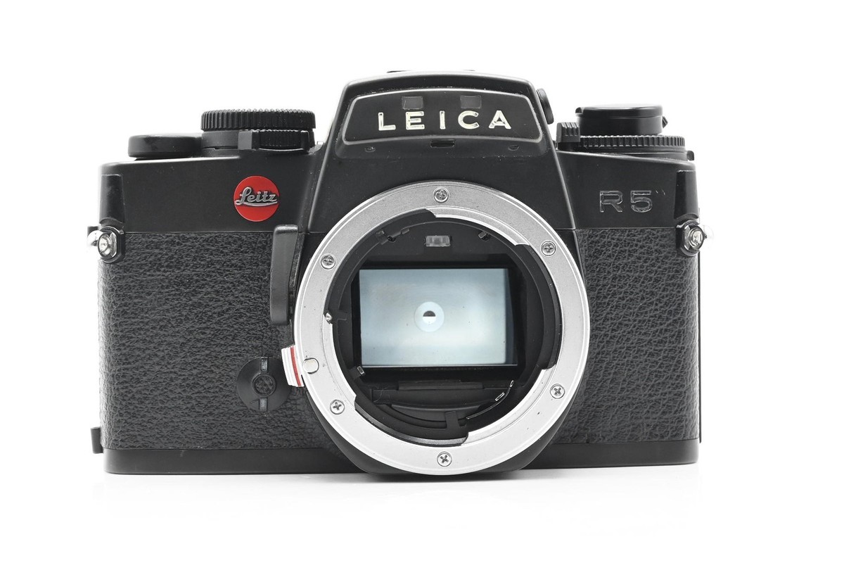 Leica R5 SLR Camera Body Black *Parts/Repair #988 | eBay