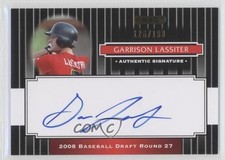 2008 Razor Signature Series Black 126/199 Garrison Lassiter #139 Auto 0f8