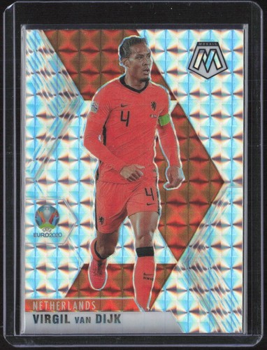 2021 Panini Mosaic UEFA EURO #141 Virgil van Dijk Mosaic