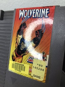 Wolverine Nintendo Entertainment System NES 1991 LJN Official Action Tested Work