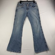 Vintage Lucky Brand Vital Flare B Jeans - Made in USA Gene Montesano Y2K SZ 4/27