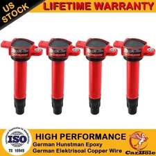 Pack of 4 Ignition Coil C1587 UF557 For 2007-2017 Dodge Jeep Compass 2.0L 2.4L