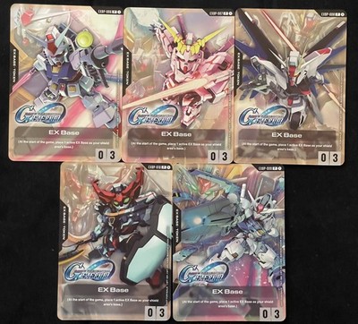Gundam TCG EX Base G Generation Eternal Limited Promo SD Gundam Full Set English
