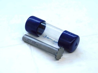NEW HTC 1'' O.D. X 0.0781 WIDTH SIDE MILLING CUTTER 12 T CARBIDE KEYSEAT USA