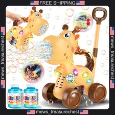 Kids Bubble Machine Rechargeable USB-C 15,000 Bubbles/Min Puppy Design