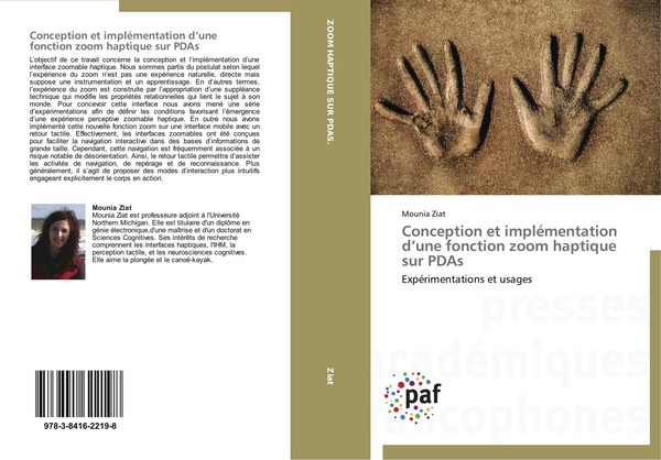 Conception Et ImpléMentation D'une Fonction Zoom Haptique Sur Pdas Mounia Ziat-image