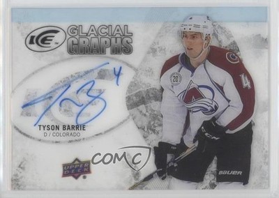 2016-17 Upper Deck Ice Glacial Graphs Tyson Barrie #GG-TB Auto 1v7