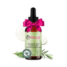 Organics Rosemary  Mint Hair Oil - Strengthening Biotin Oil Infused Frizzy  Da
