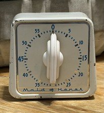VINTAGE MAID OF HONOR METAL KITCHEN TIMER  MA...