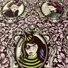 Tula Pink—Nightshade DeJa Vu — 1 Yard Mini Coven Tula Pink Free Spirit